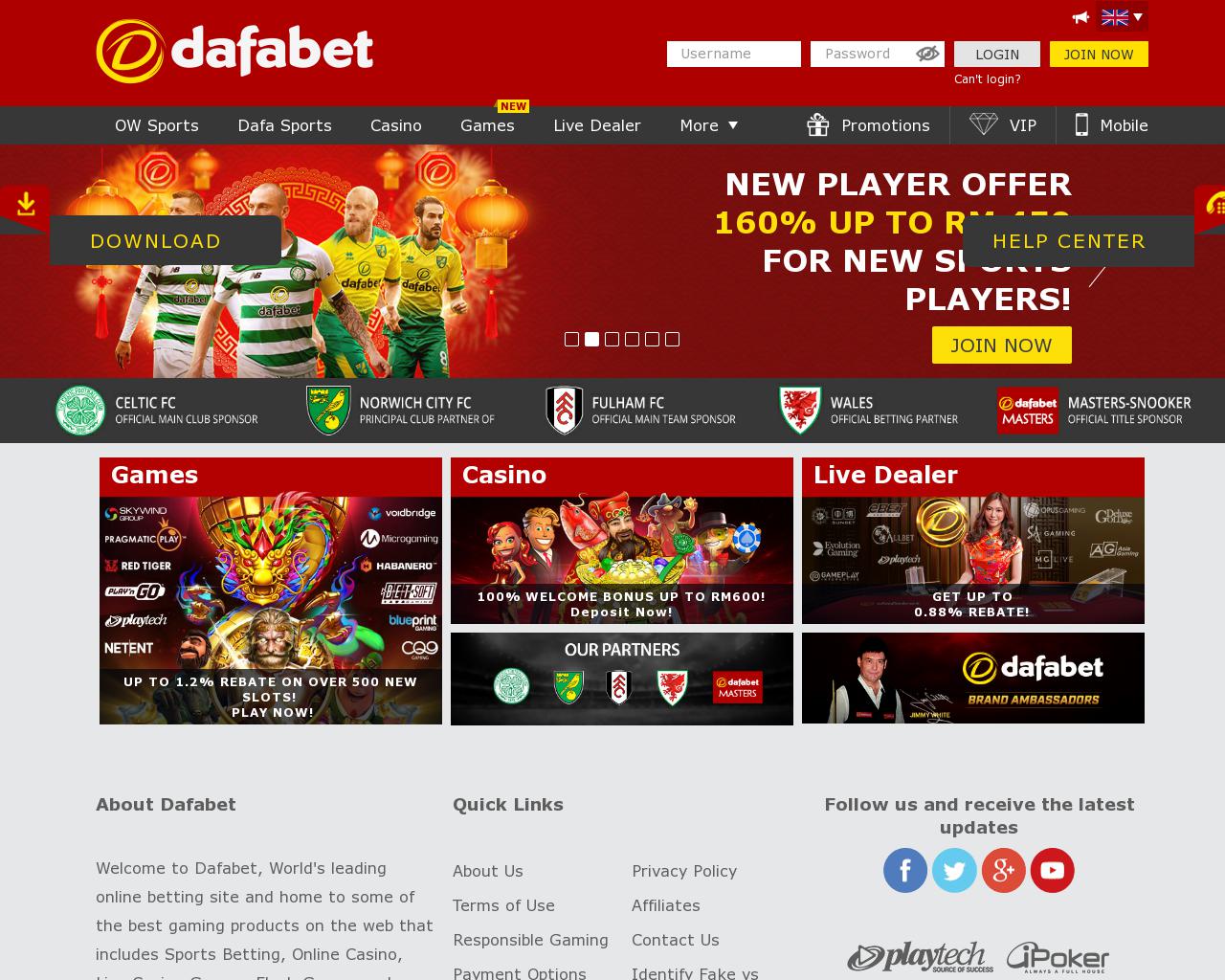 DAFABET IS THE MOST SECURE ONLINE BETTING SITE